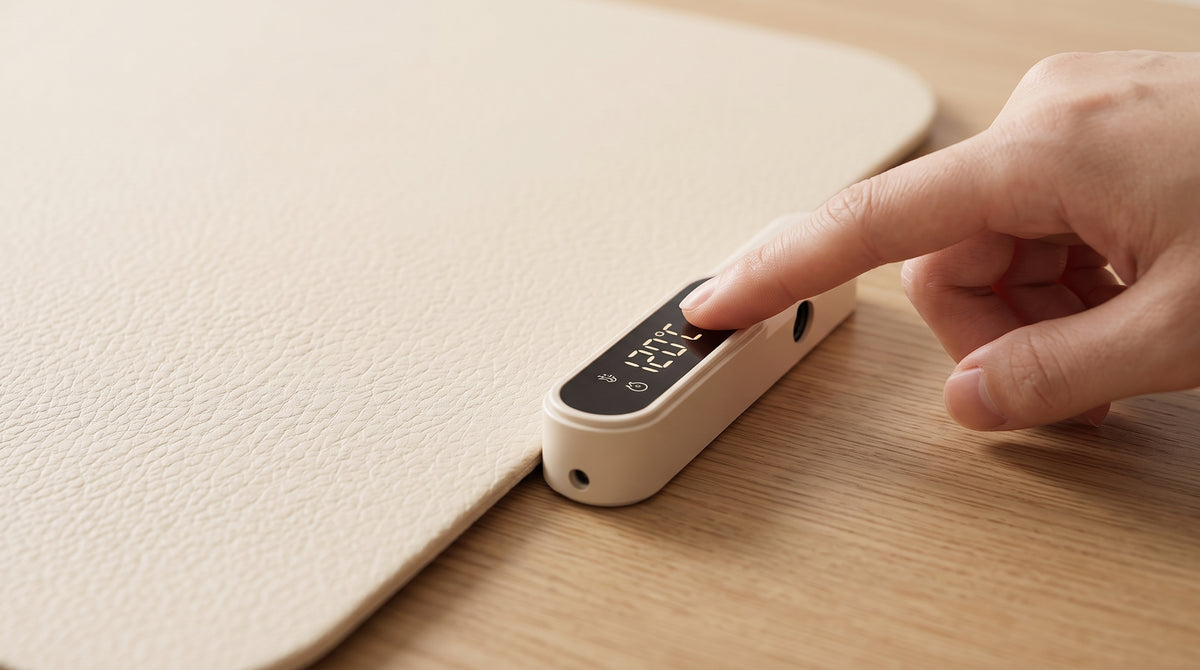 Warmio Mat – Faltbare Silikon-Wärmematte für Speisen | 8 Stufen, 1–8 Std. Timer – vue 4